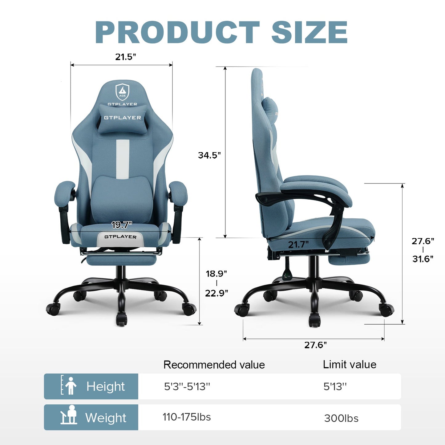 Footrest Series GT905