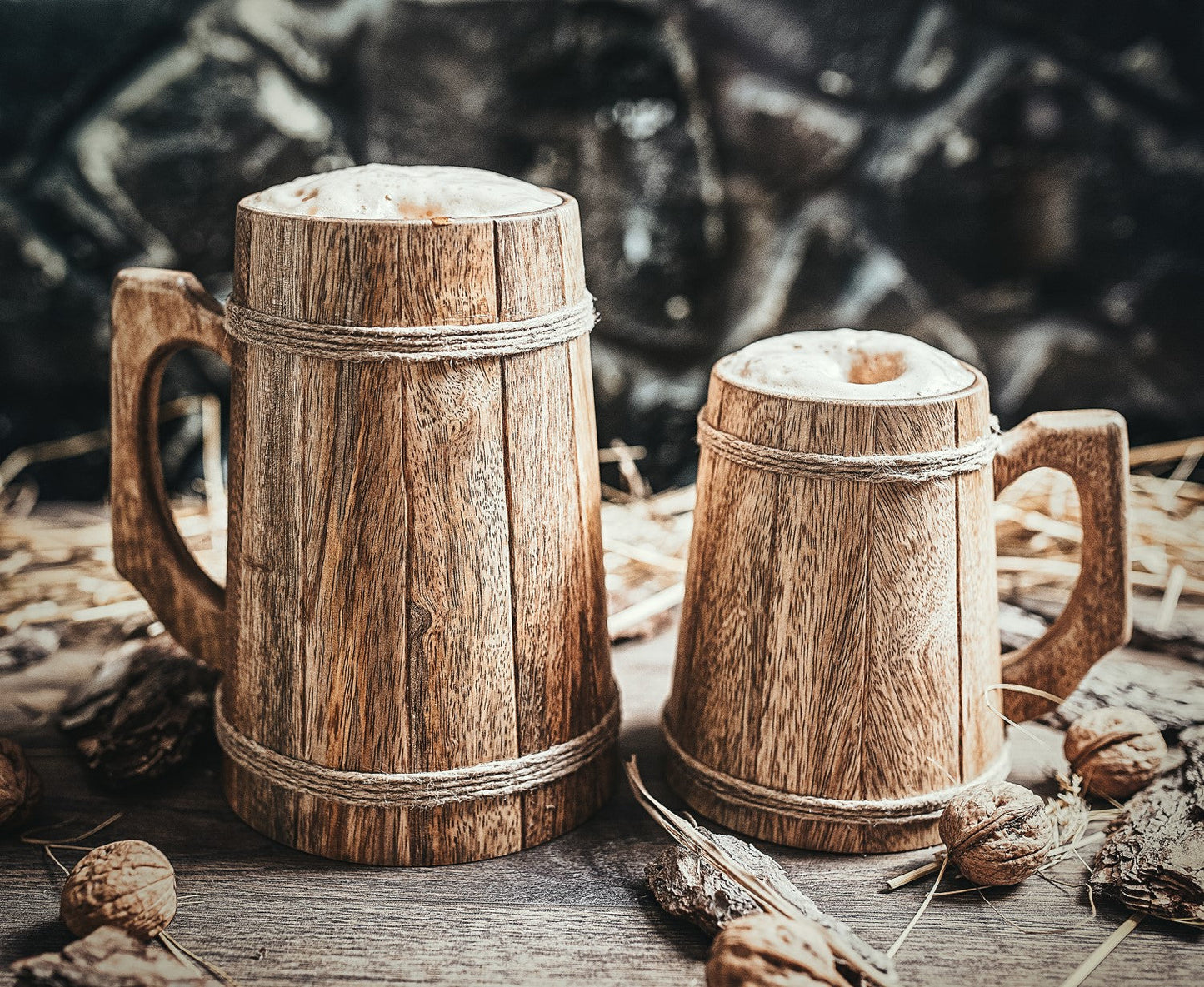 Wooden Tankard