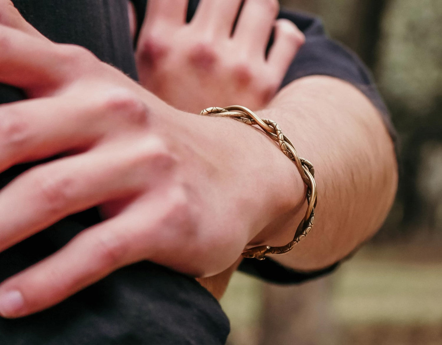 Serpent Cuff Bracelet