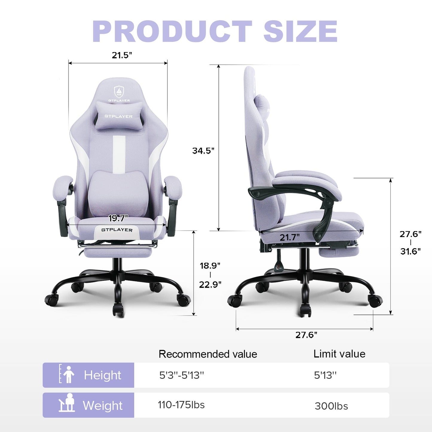 Footrest Series GT905