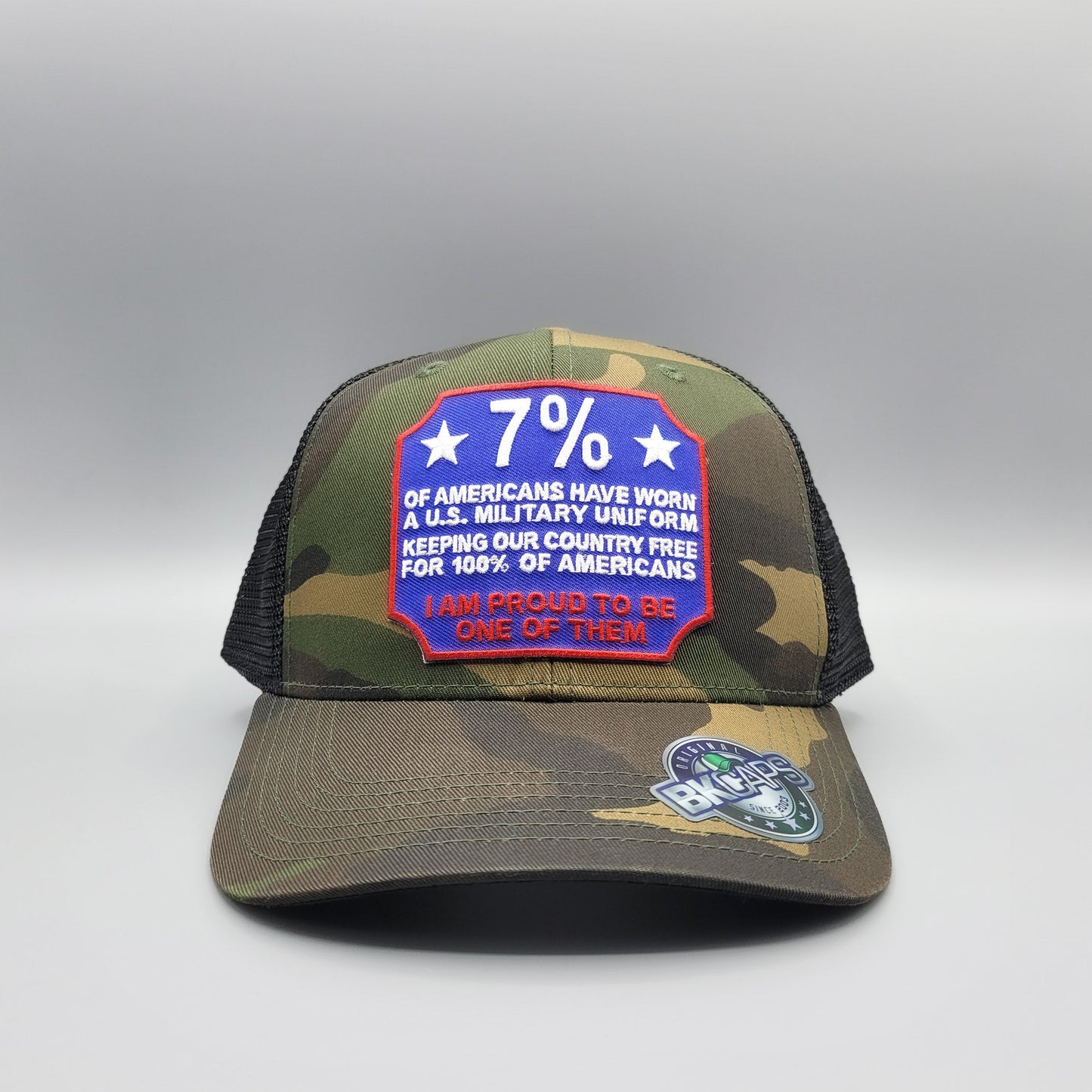 US Military Veteran Pride Trucker Hat