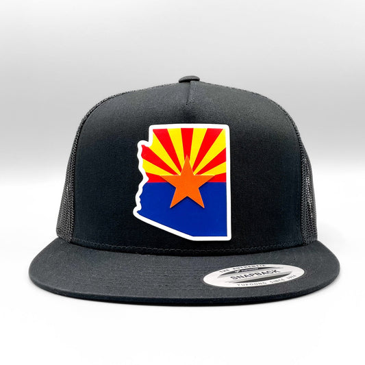 Arizona State Flag Retro Trucker