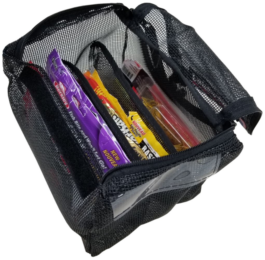 Billfold - Mesh Zippered Bag Storage Solution for plastics