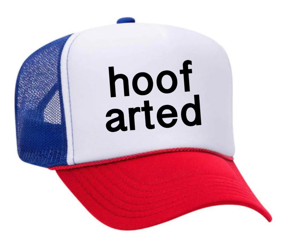 Hoof Arted Inappropriate Trucker Hat