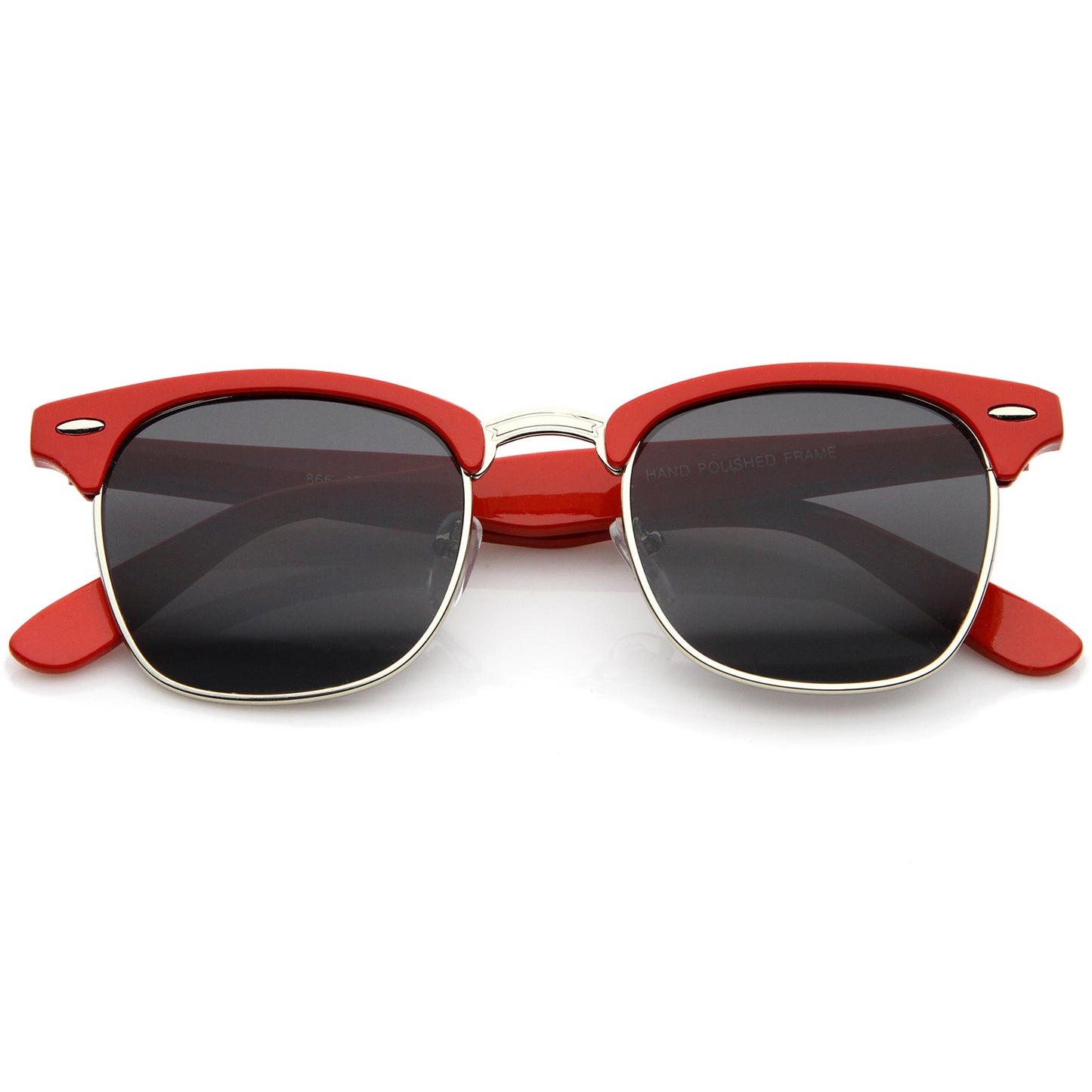 Everyday Two-Tone Half Frame Sunglasses A703