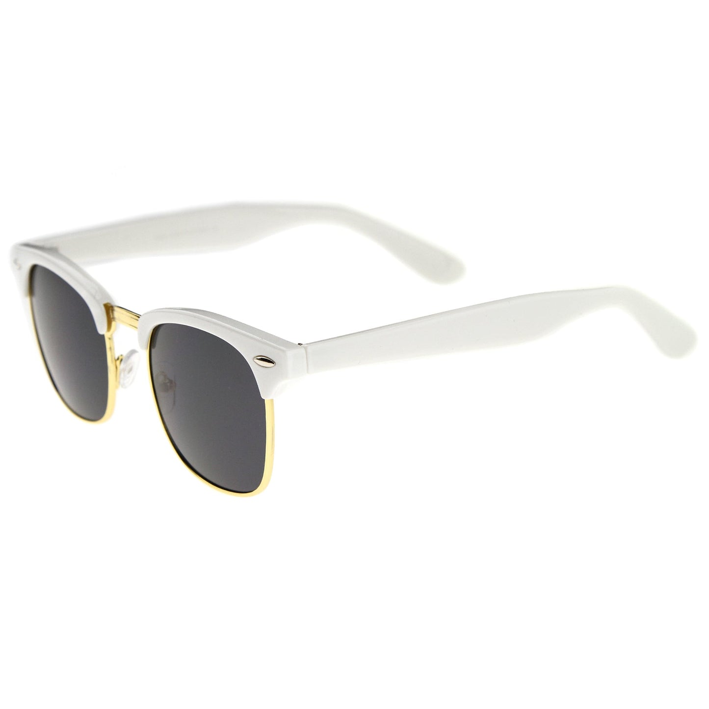 Everyday Two-Tone Half Frame Sunglasses A703