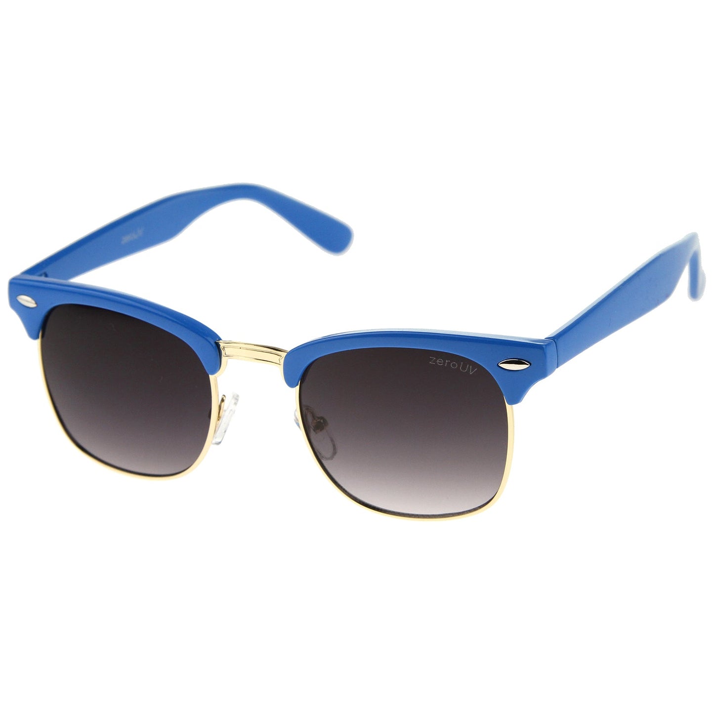 Everyday Two-Tone Half Frame Sunglasses A703