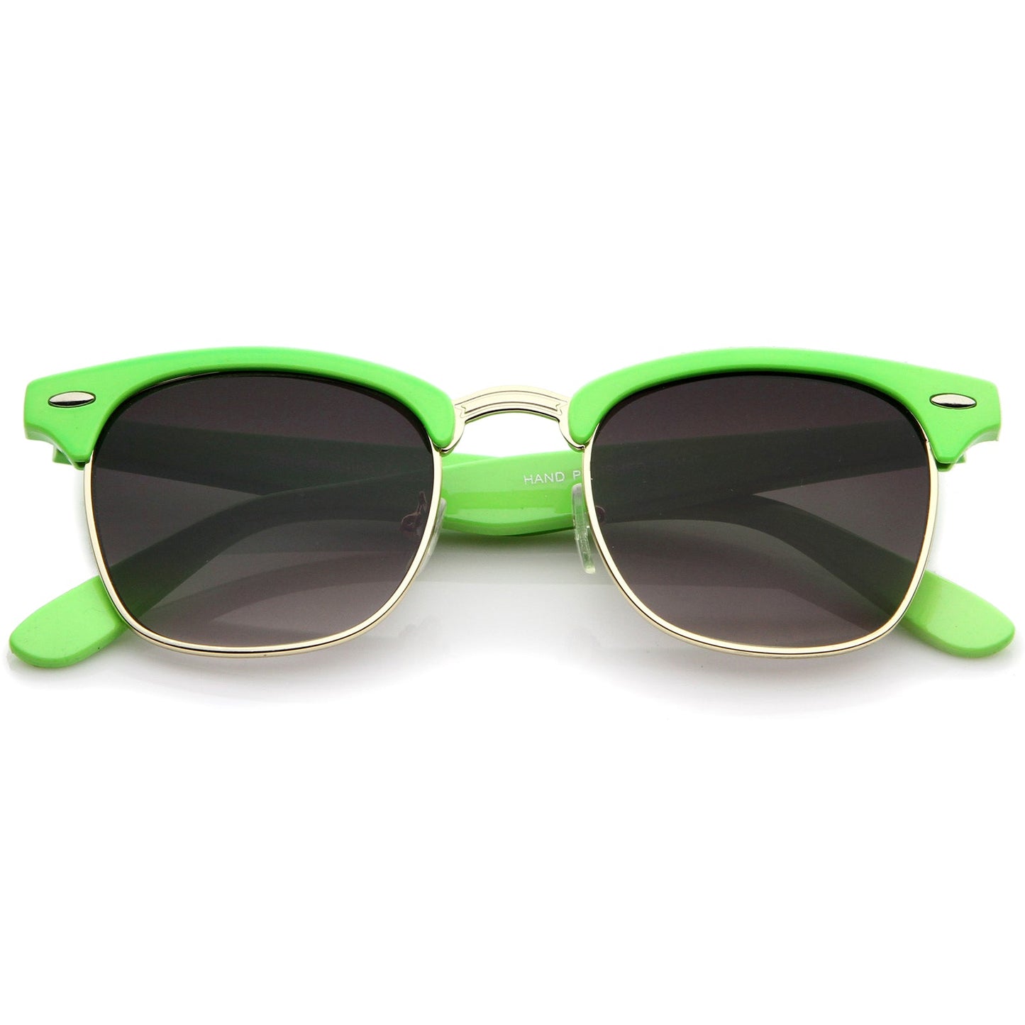 Everyday Two-Tone Half Frame Sunglasses A703