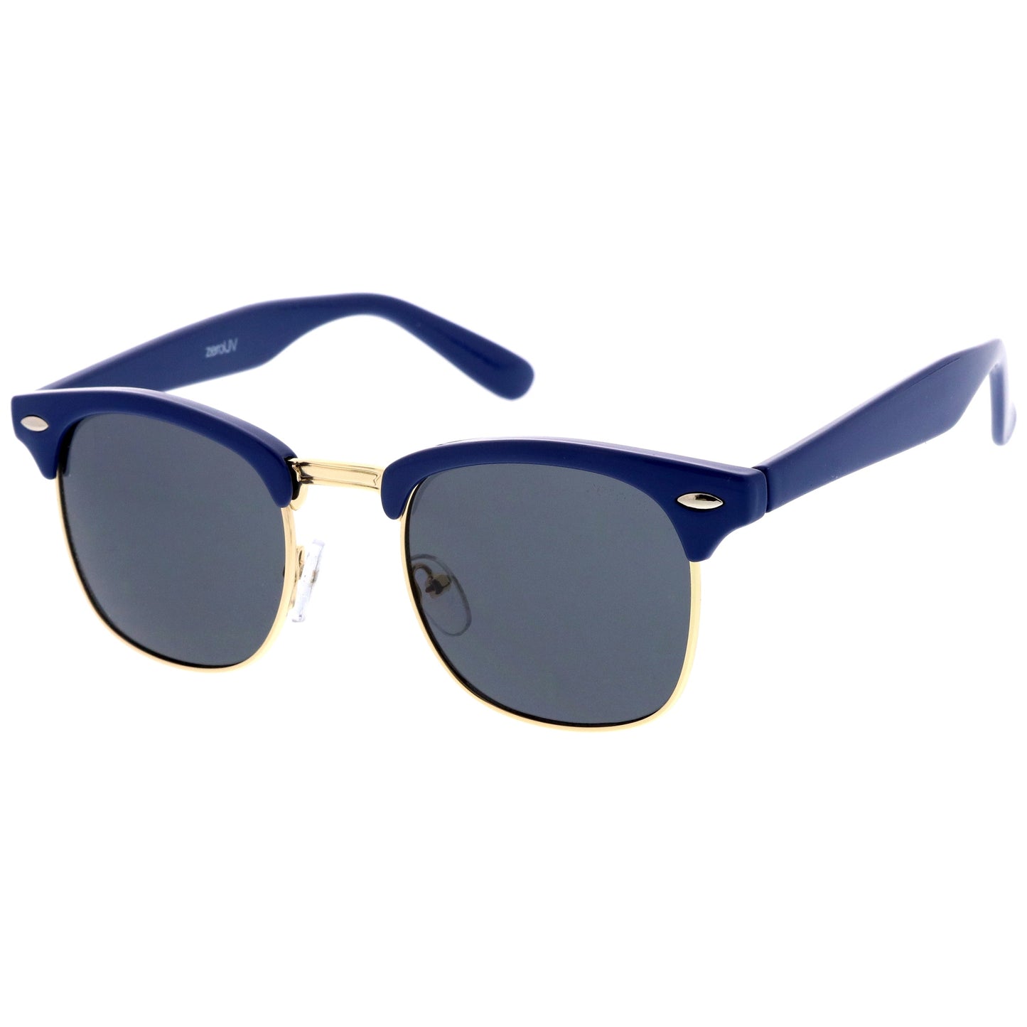 Everyday Two-Tone Half Frame Sunglasses A703