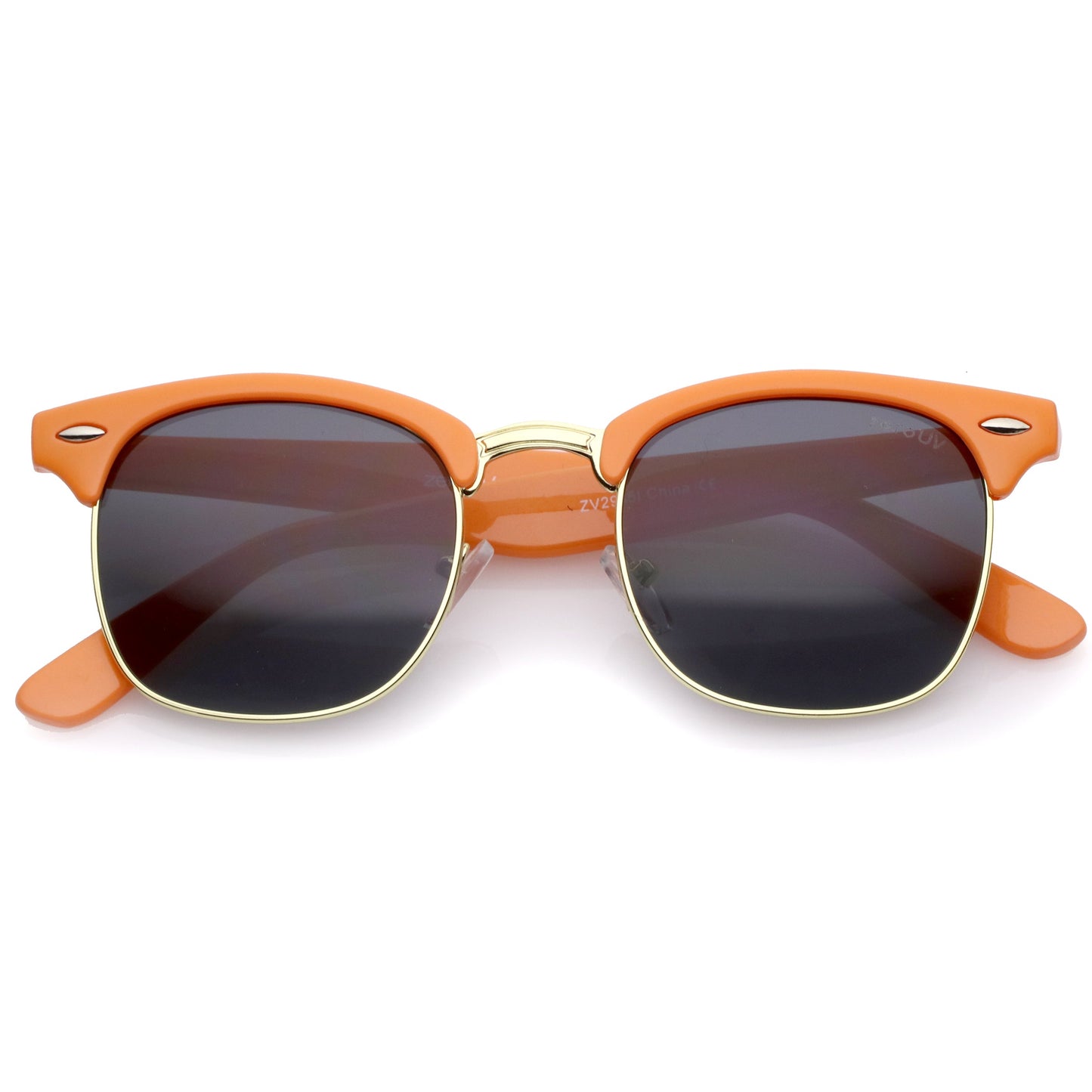 Everyday Two-Tone Half Frame Sunglasses A703