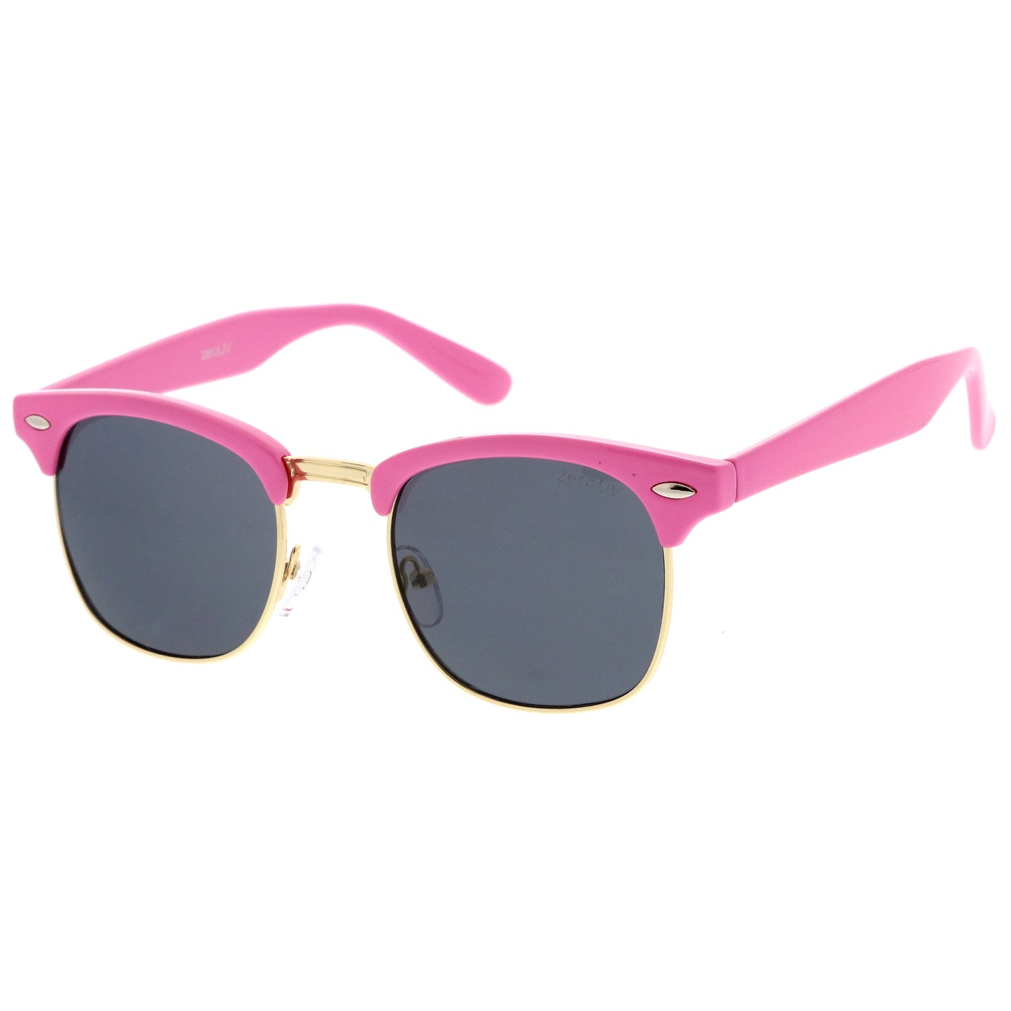 Everyday Two-Tone Half Frame Sunglasses A703