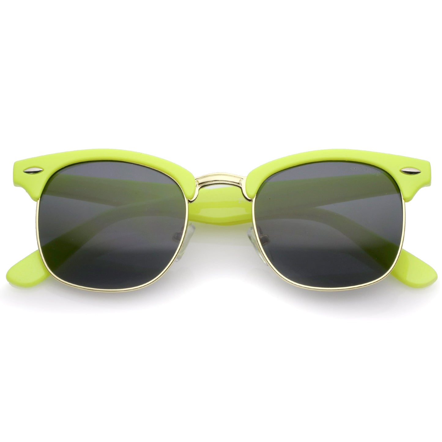 Everyday Two-Tone Half Frame Sunglasses A703