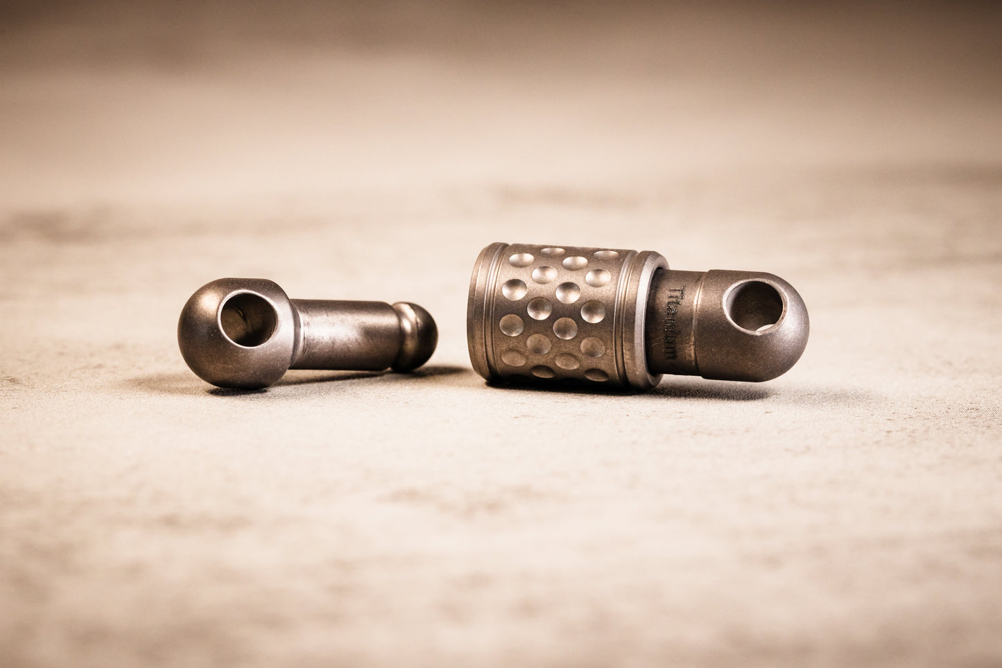 Titanium QD Kwik Release Keychain Coupler