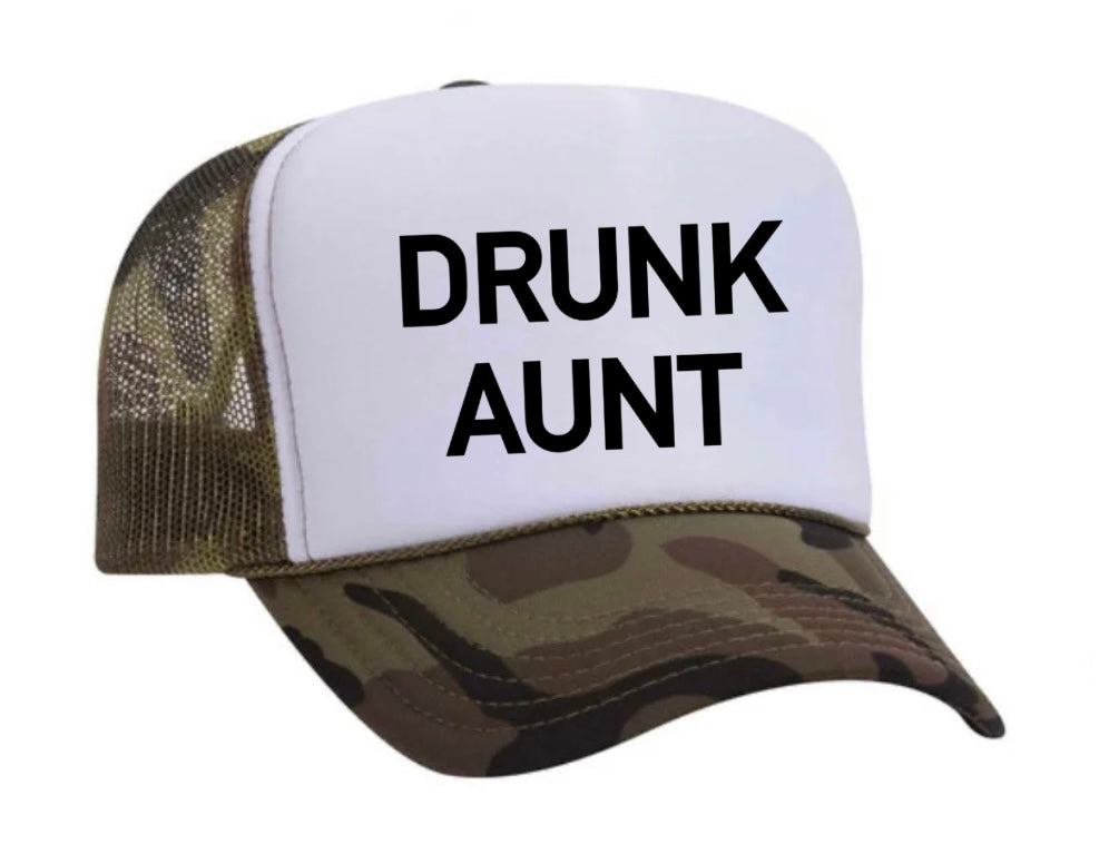 Drunk Aunt Trucker Hat