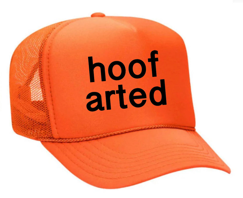 Hoof Arted Inappropriate Trucker Hat