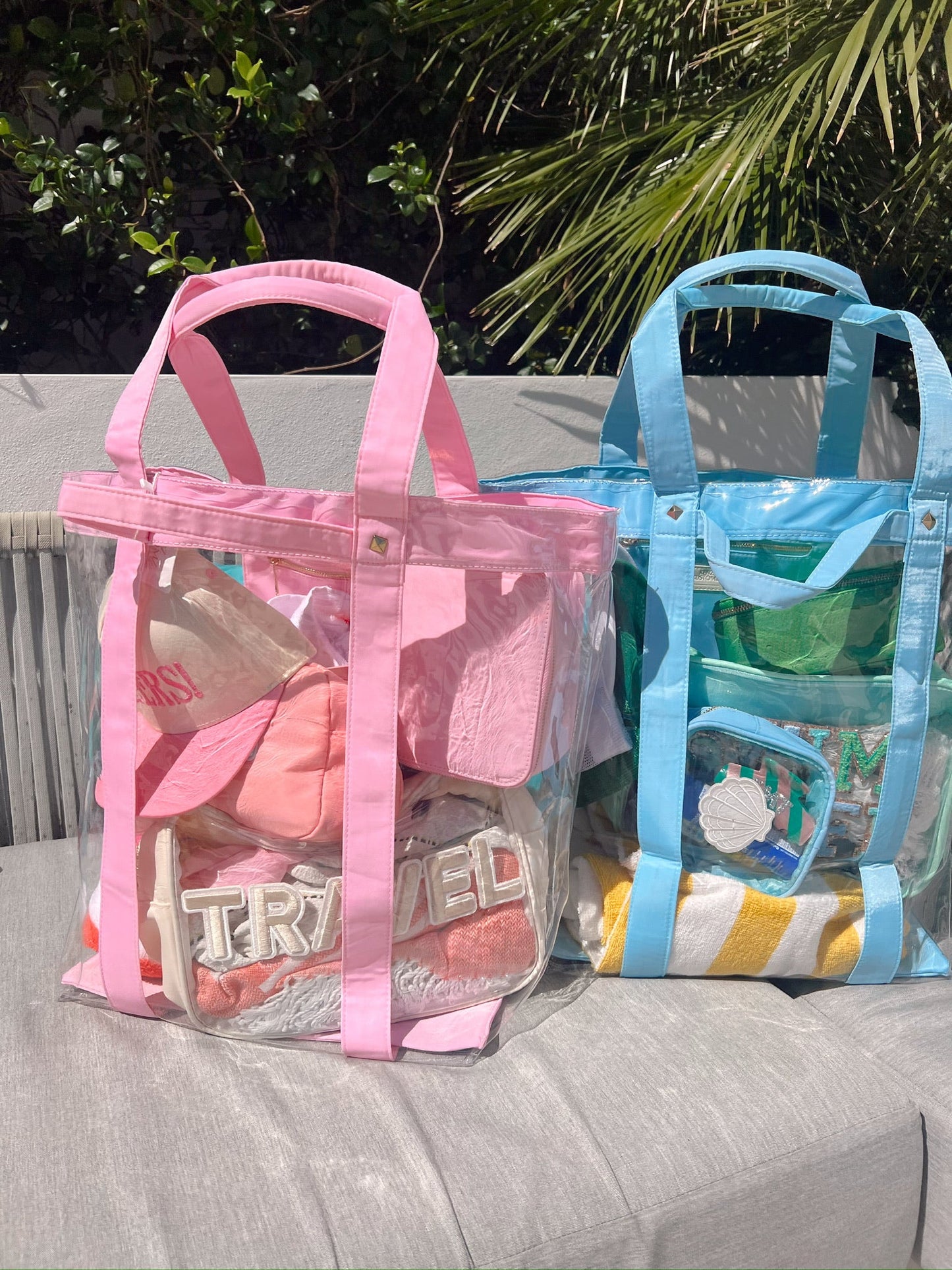 Clear Oversized Tote