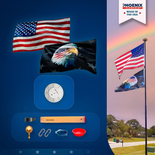 Phoenix Flagpole Patriot Kit