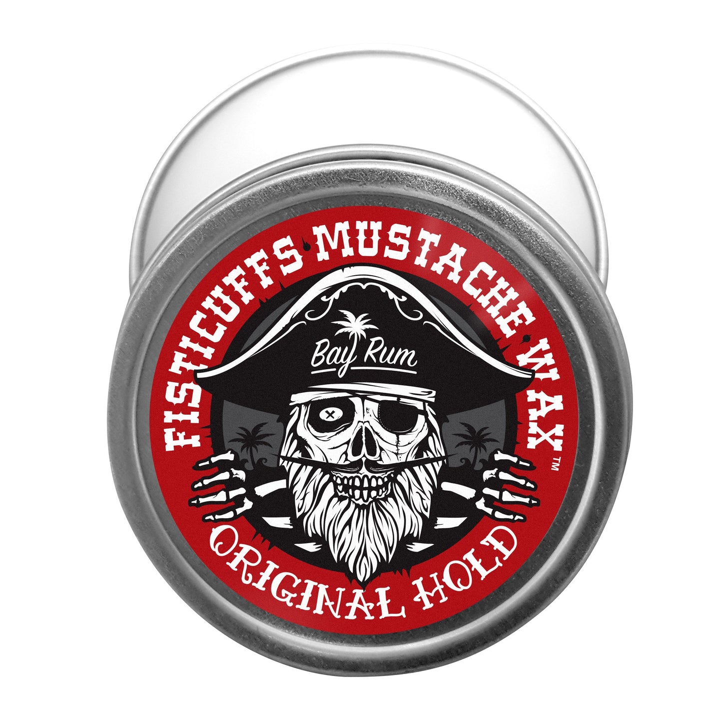 Bay Rum Scent Fisticuffs Mustache Wax "Original hold"