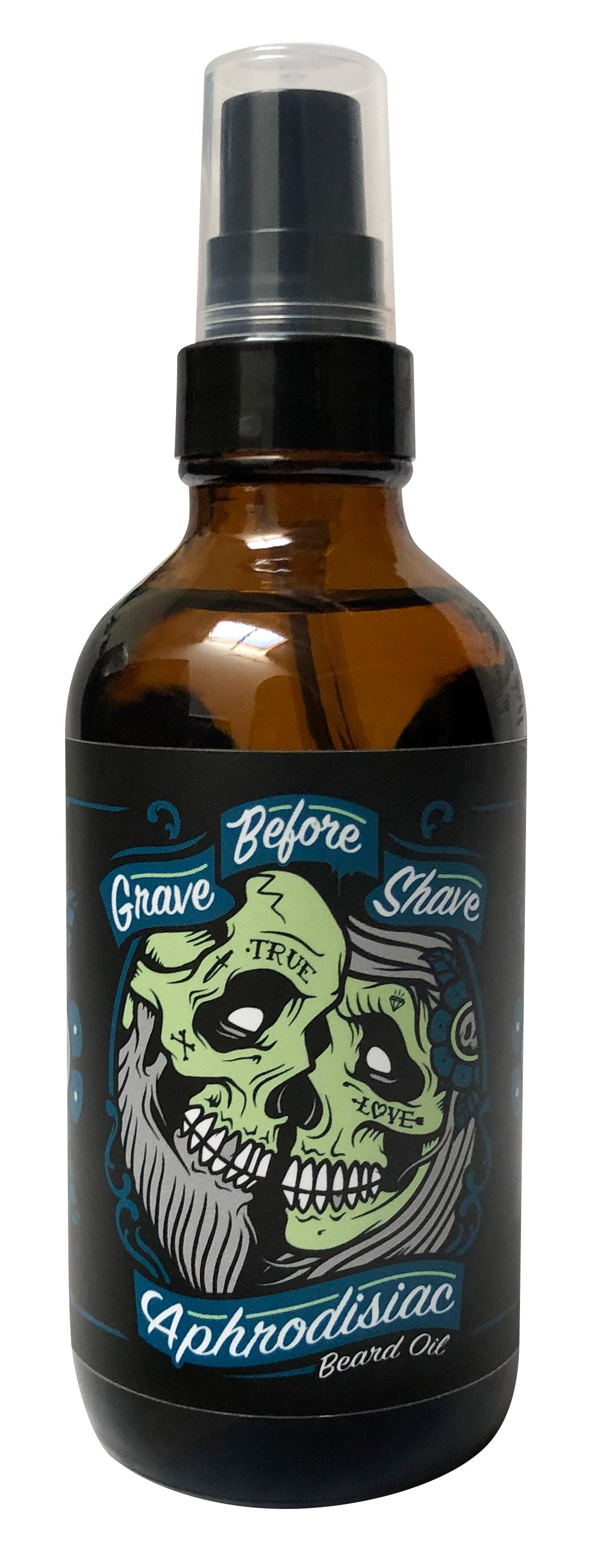 4oz. BIG BOTTLE OF GRAVE BEFORE SHAVE™  BEARD OIL