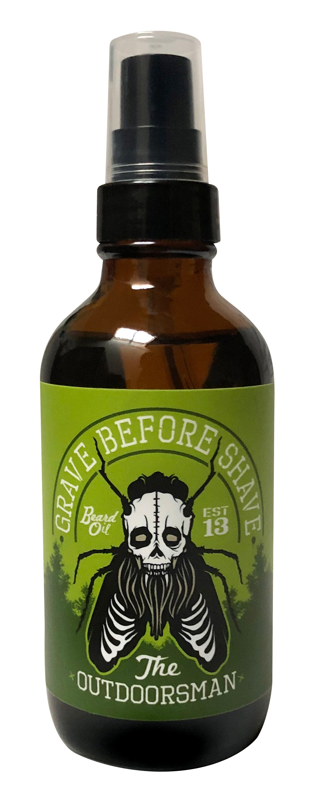 4oz. BIG BOTTLE OF GRAVE BEFORE SHAVE™  BEARD OIL