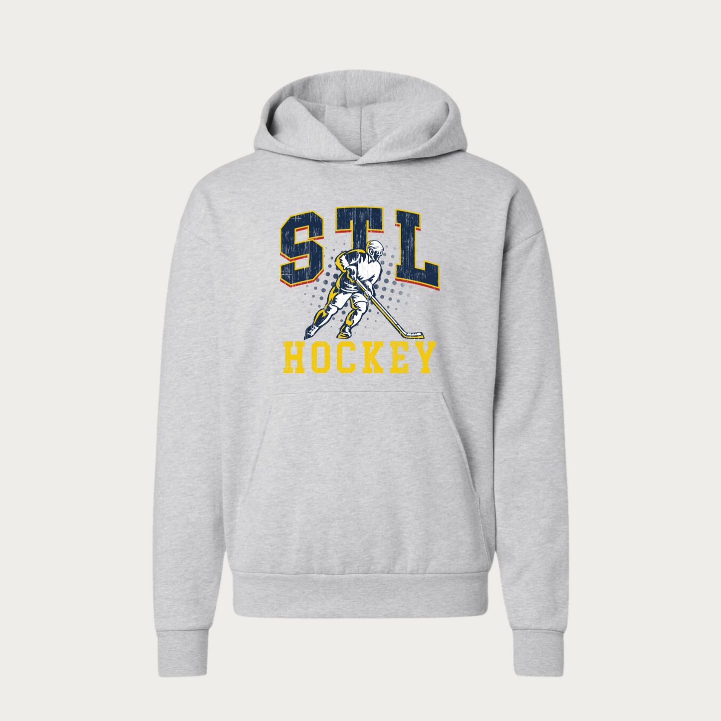 STL Retro Hockey Hoodie