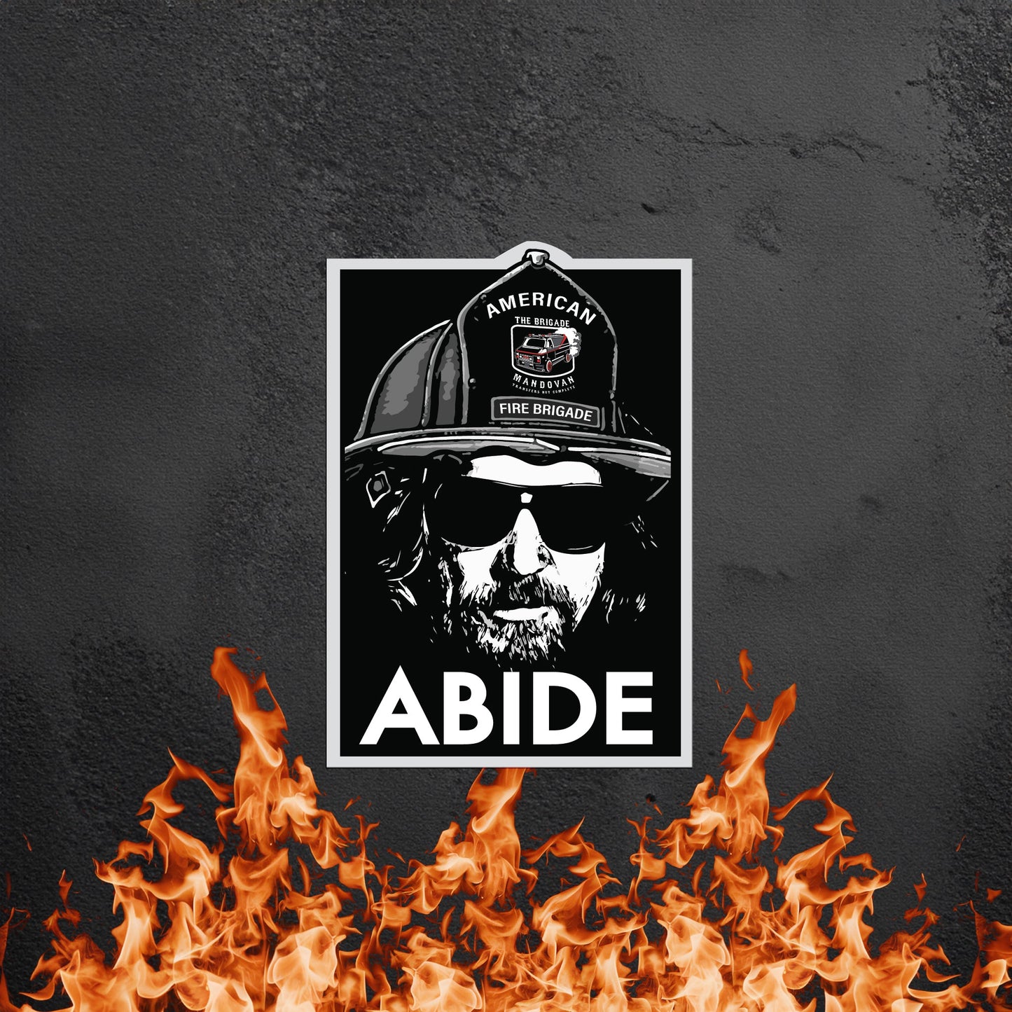 Abide Sticker