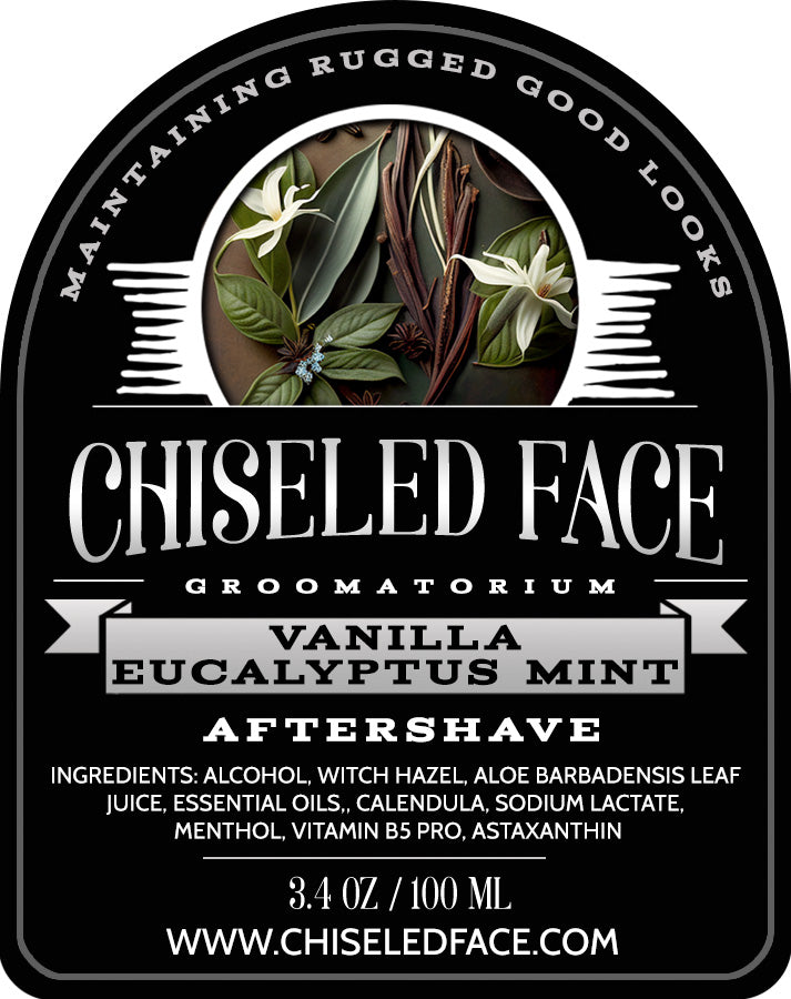 Vanilla Eucalyptus & Mint - Aftershave Splash