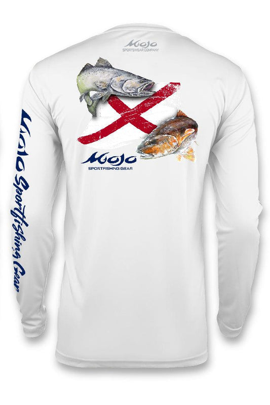 Alabama Redfish Flag Wireman X