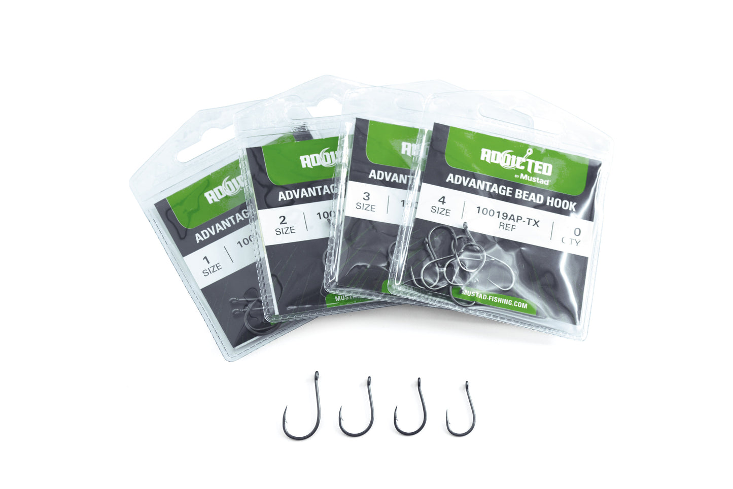 Addicted Advantage Bead Hook 10 Pack