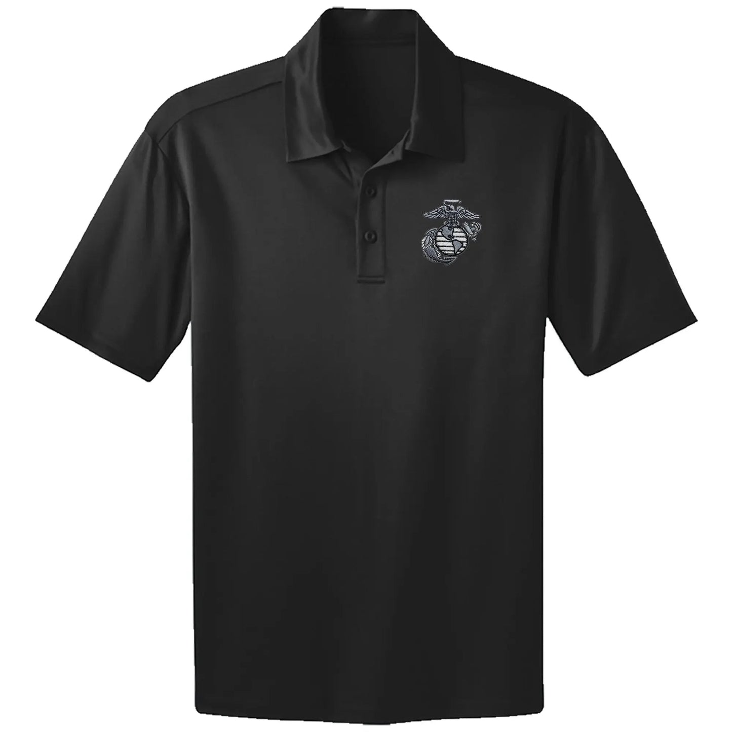 Aluminum EGA Embroidered Performance Polo