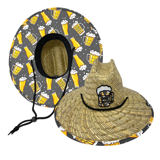 Beer Oktoberfest Straw Hat