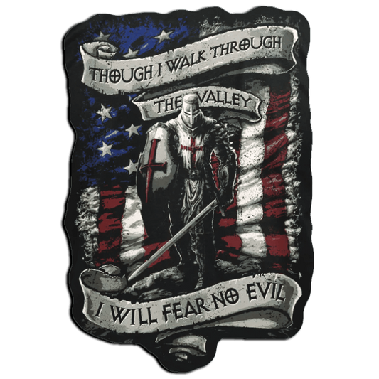 American Crusader Printed Patch