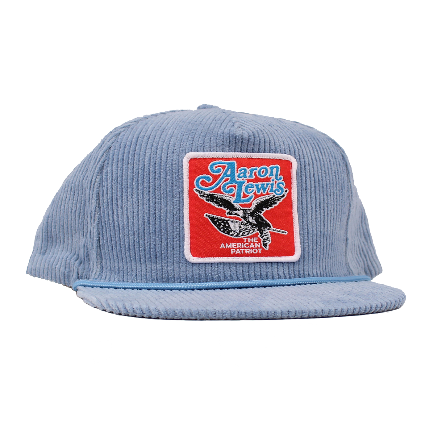 Aaron Lewis American Patriot Corduroy Hat (Blue)