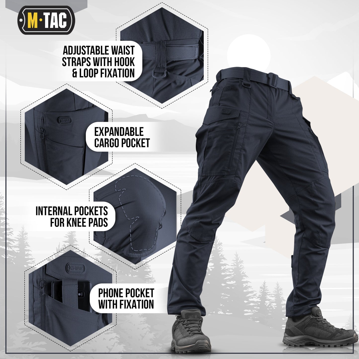 M-Tac tactical pants Conquistador Gen I Flex