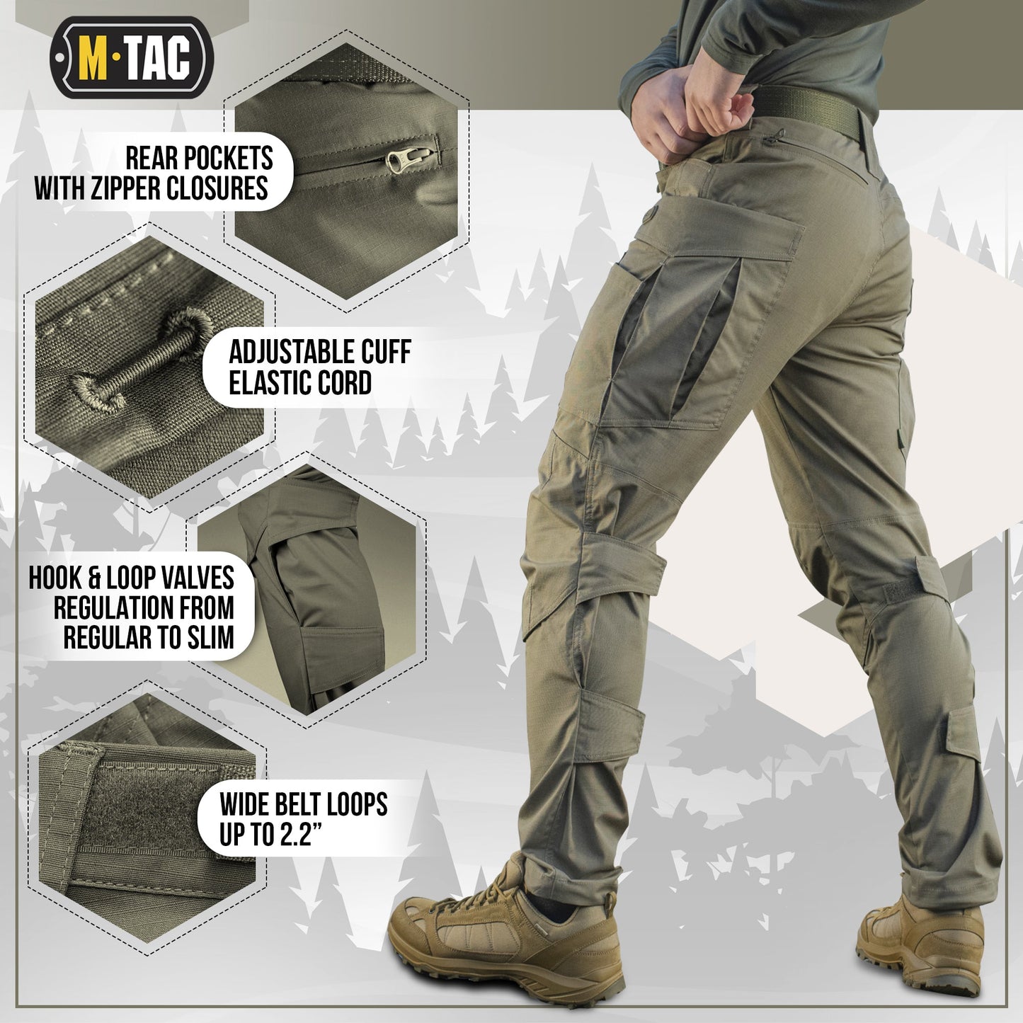 M-Tac tactical pants Conquistador Gen I Flex