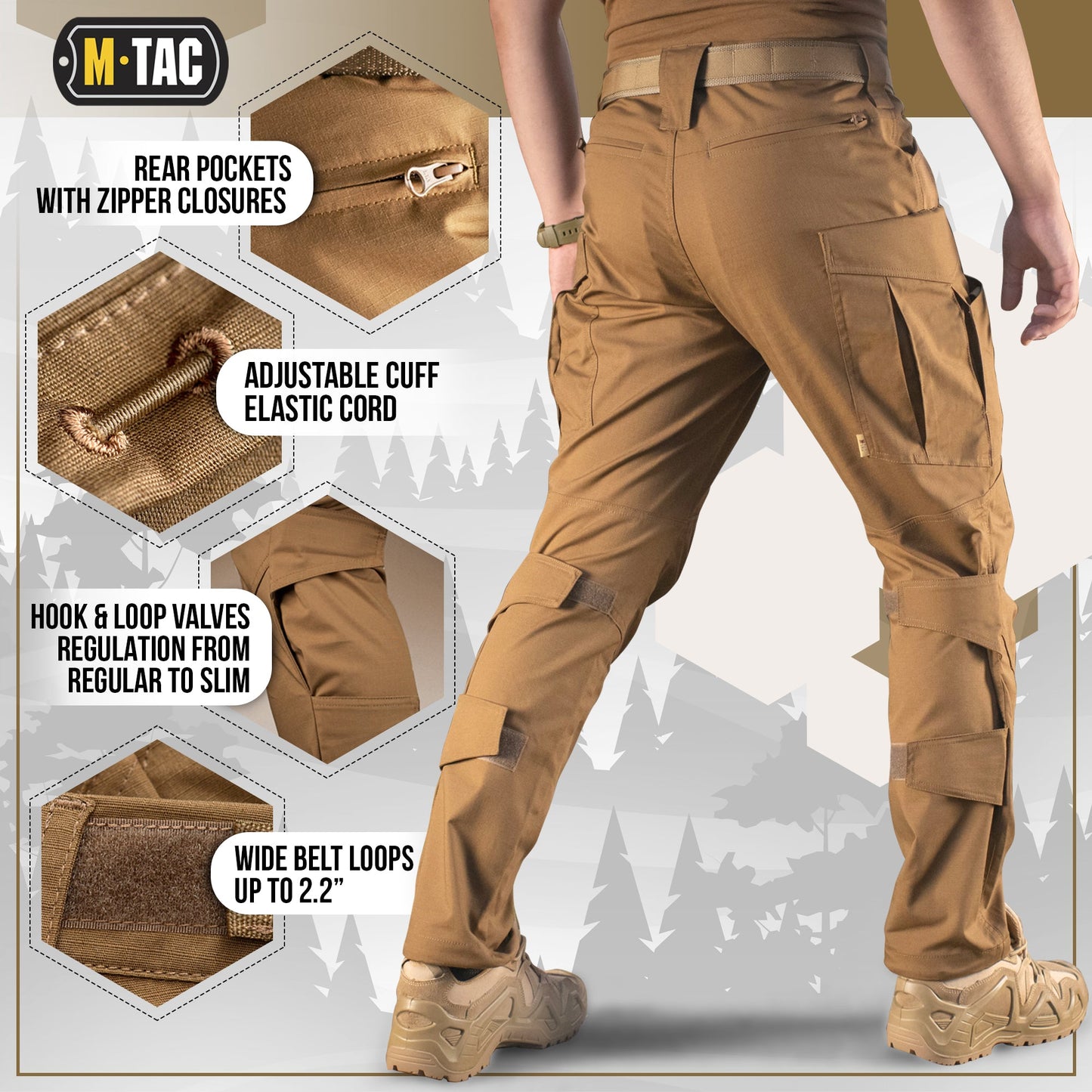 M-Tac tactical pants Conquistador Gen I Flex