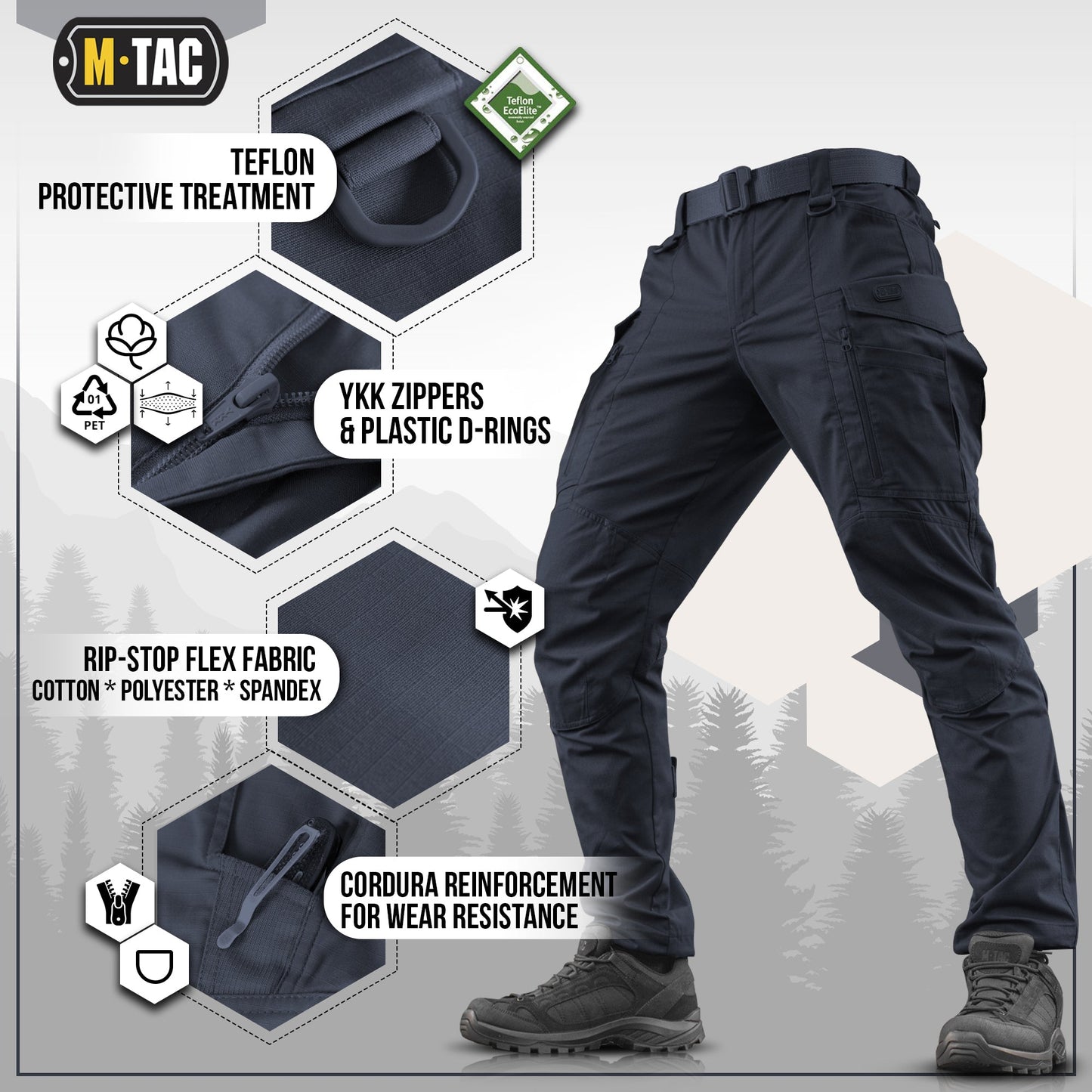 M-Tac tactical pants Conquistador Gen I Flex