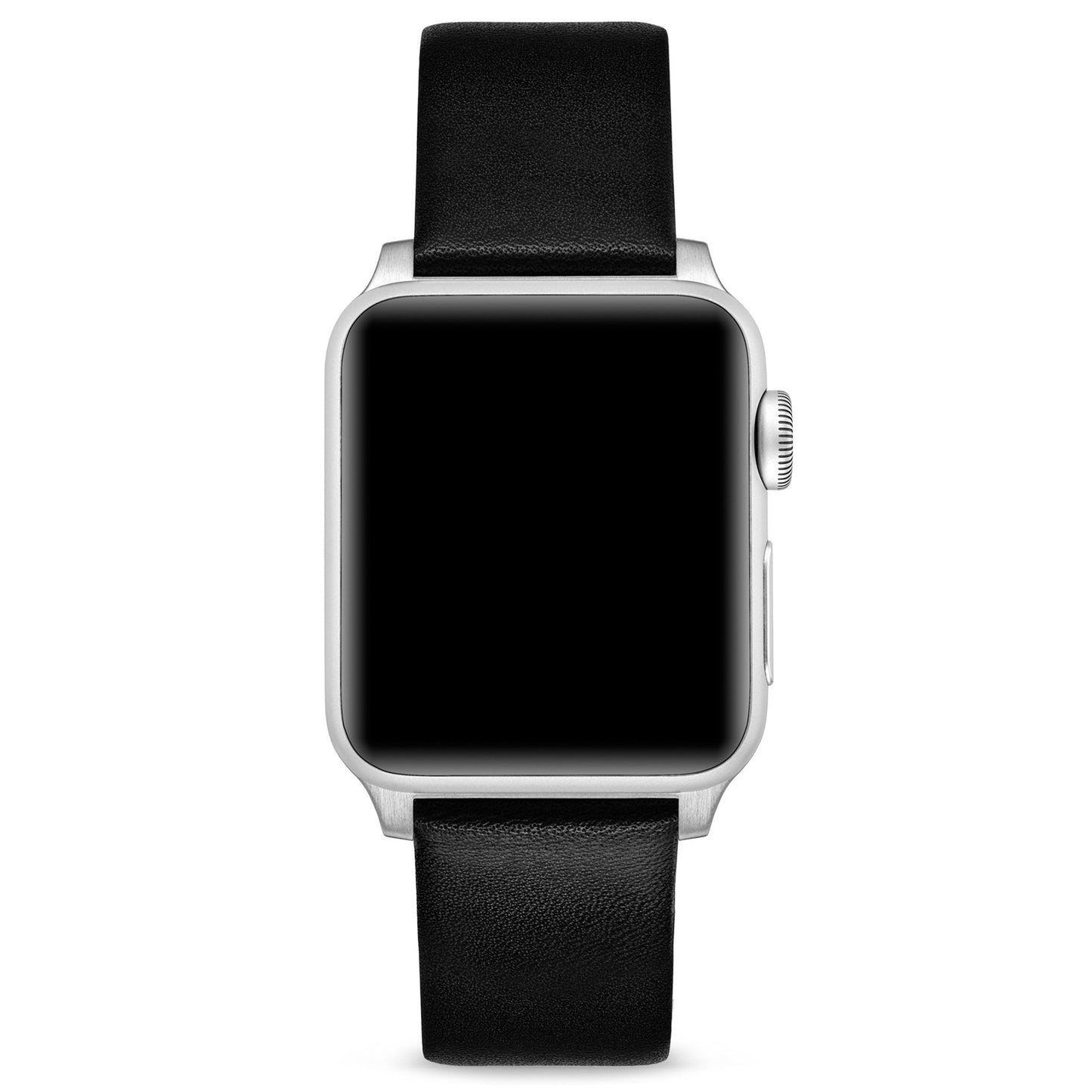 Apple Watch Leather Band - Silver Hardware 41mm