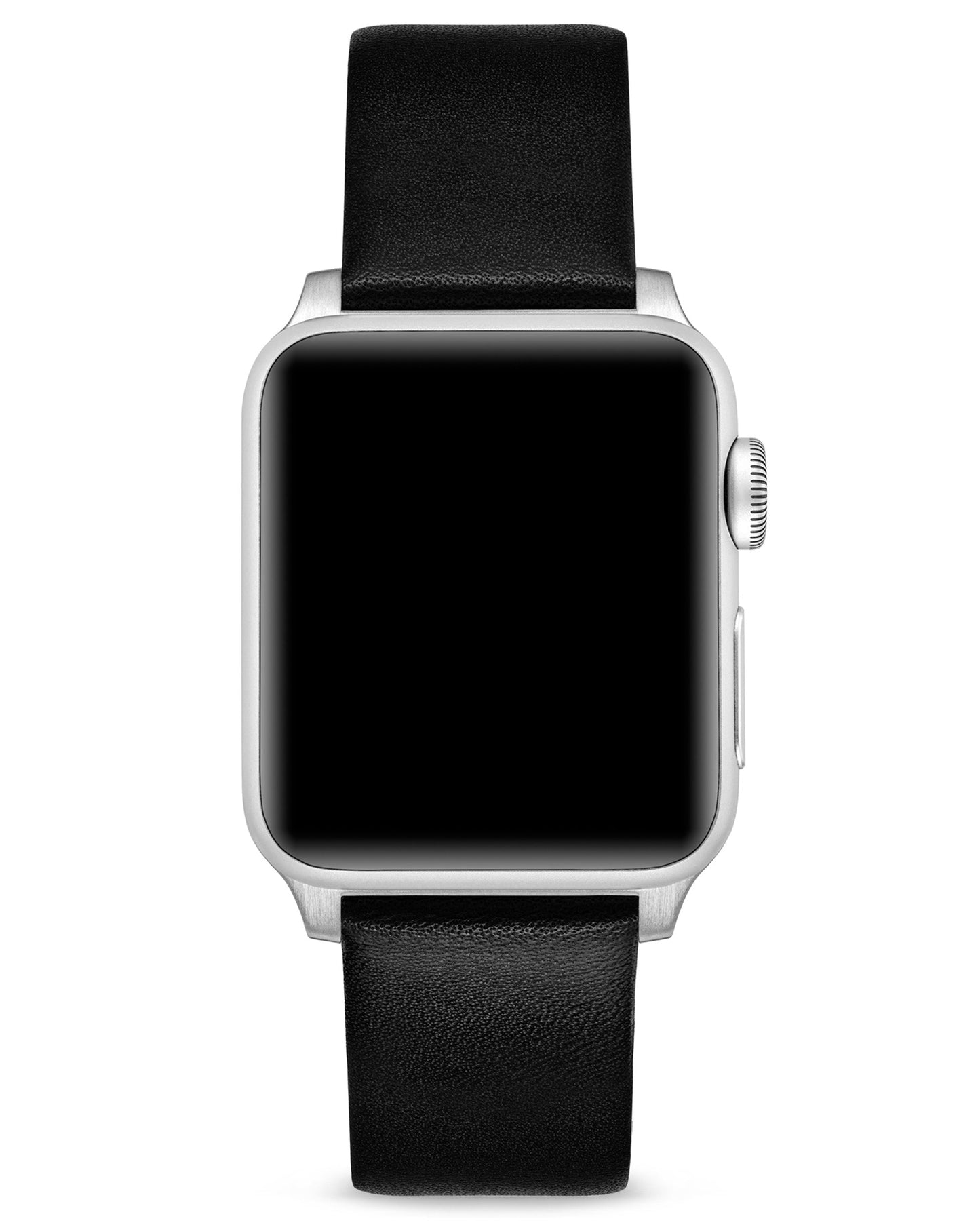 Apple Watch Leather Band - Silver Hardware 41mm