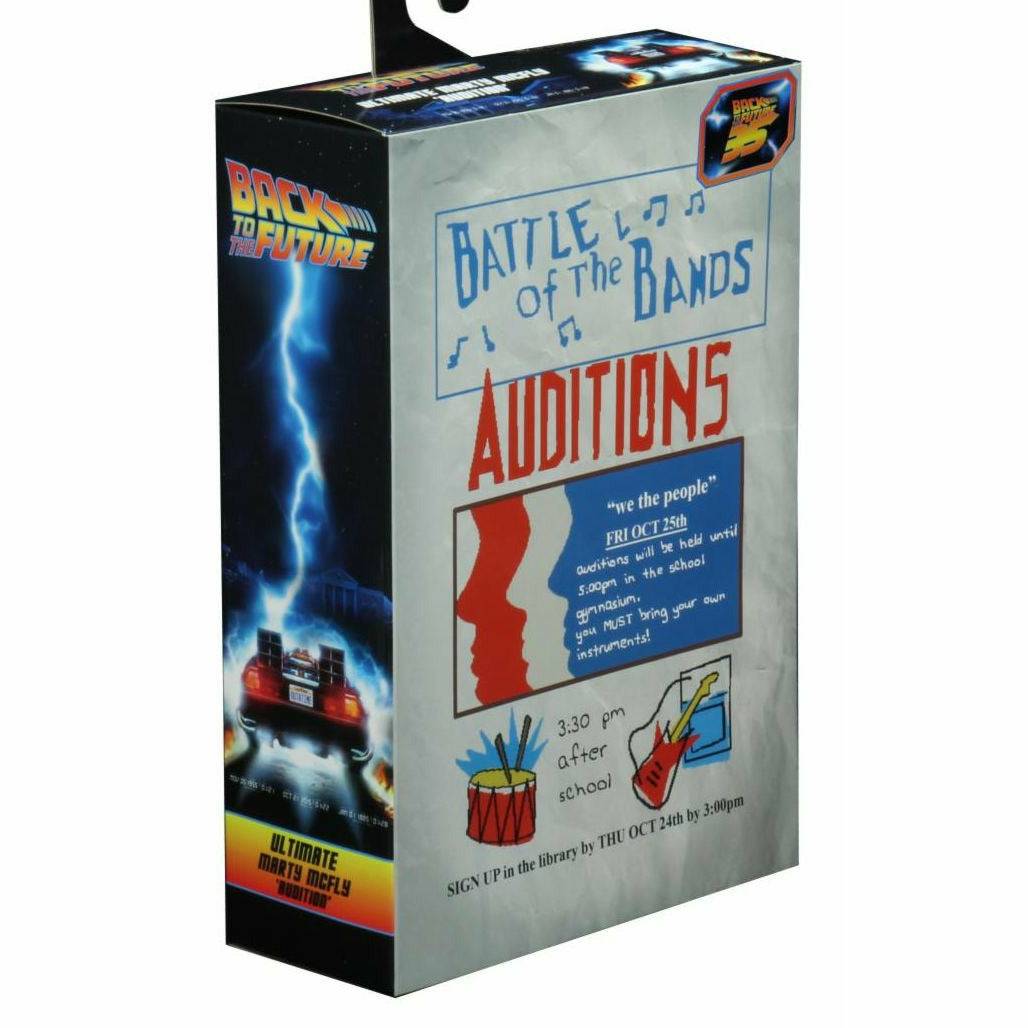 NECA Back to the Future 7" Scale Action Figure - Ultimate Marty McFly (1985 "Audition")