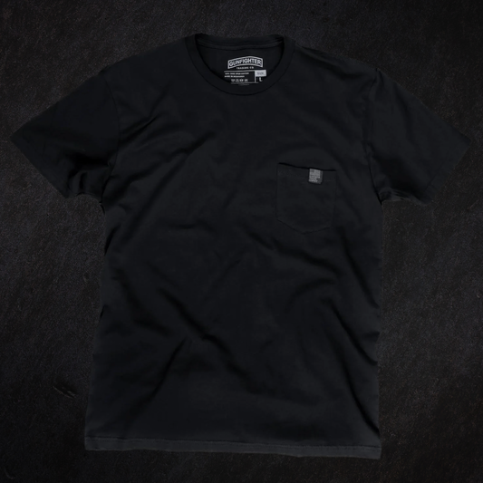 POCKET TEE - BLACK