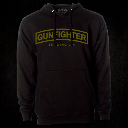 GUNFIGHTER TAB HOODIE - BLACK/GREEN