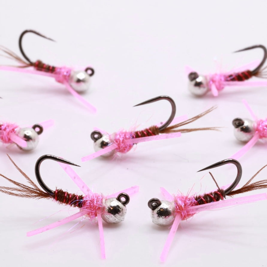 Pink Pheasant Tail w/ Legs