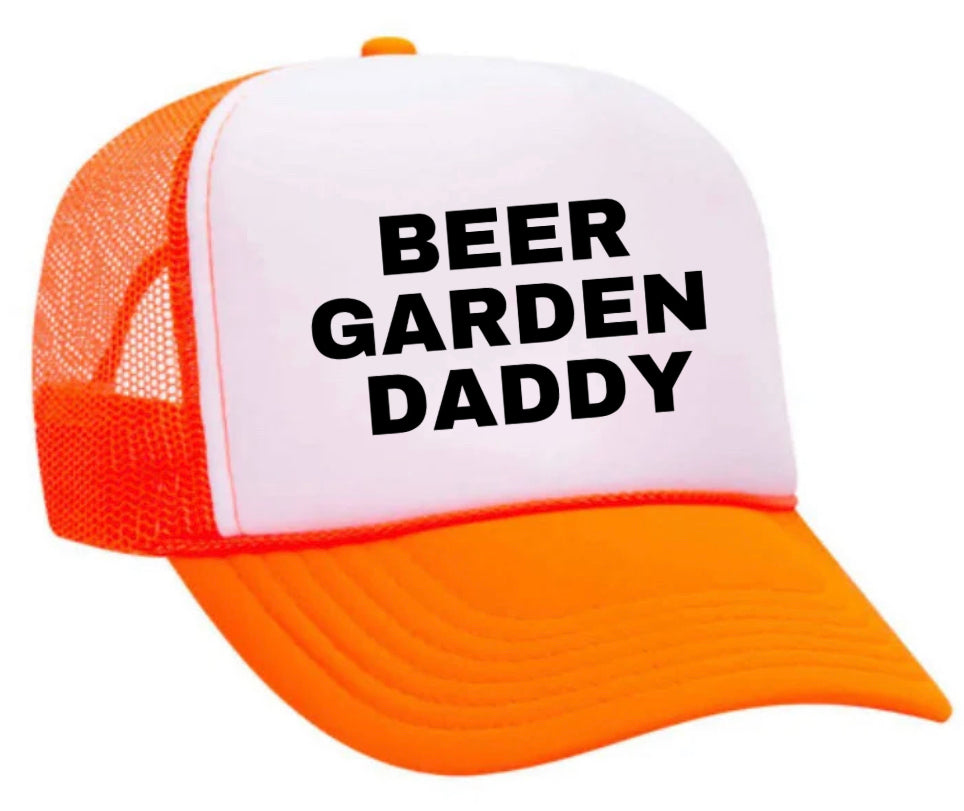 Beer Garden Daddy Trucker Hat