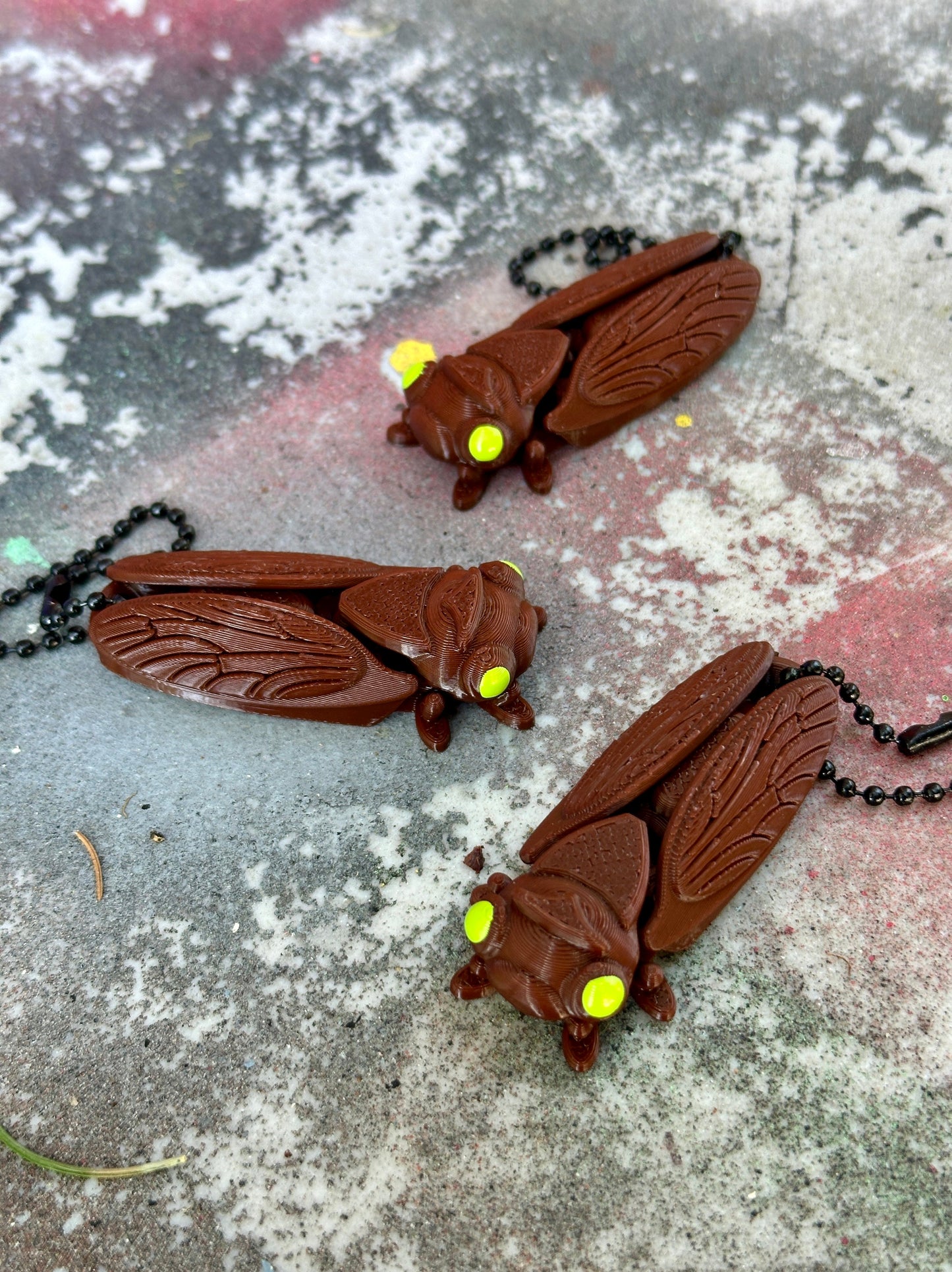 Cicada Keychain