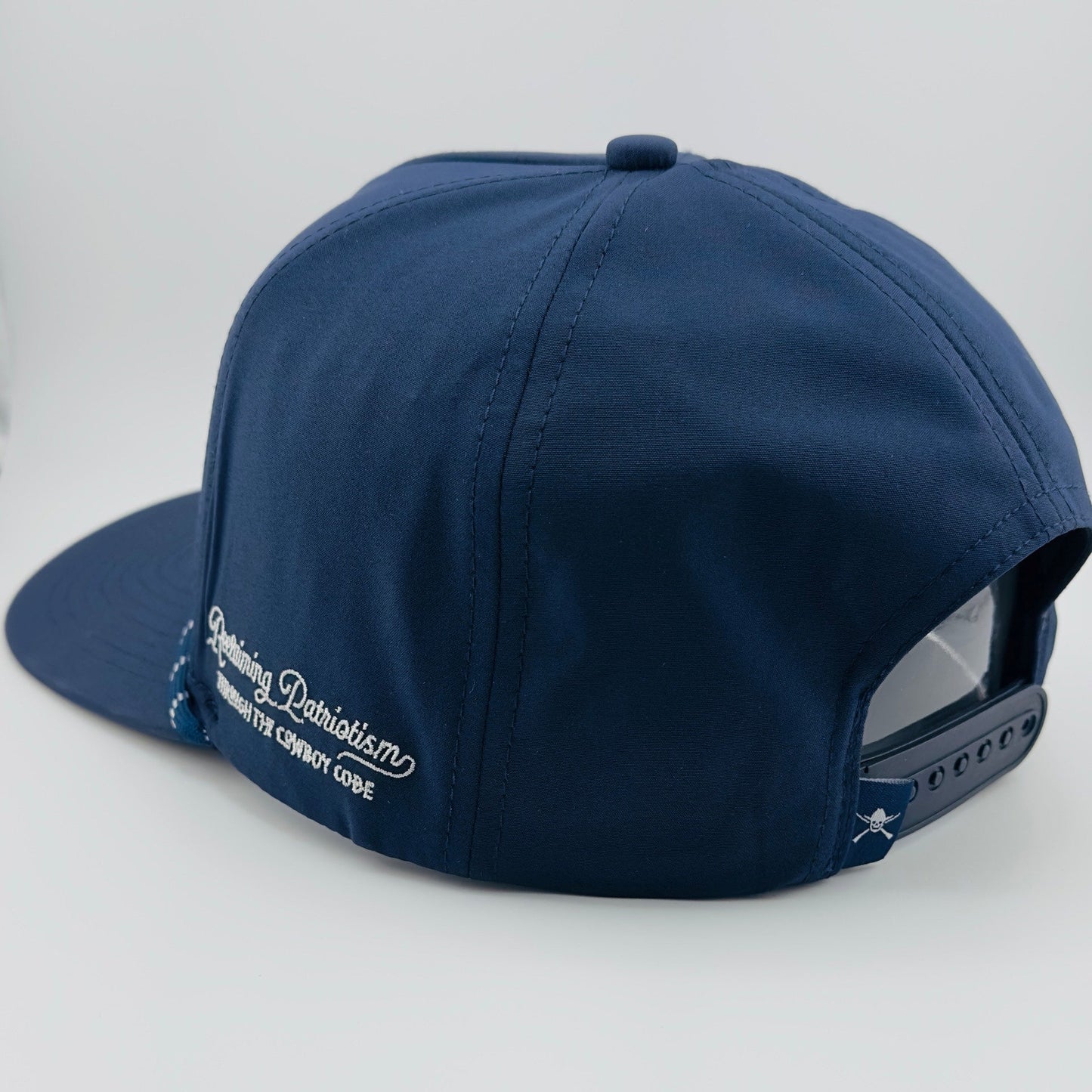 “Lightning" Navy Blue - Cowboy Revolution 5-panel Performance Hat