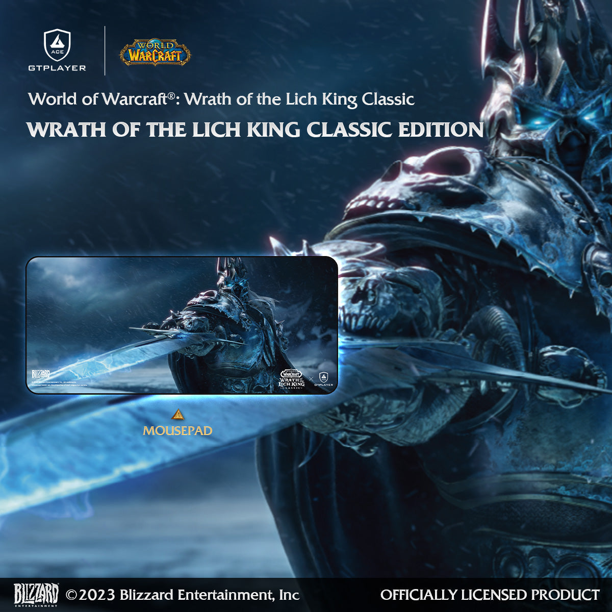 World of Warcraft®: Wrath of the Lich King® Classic Mousepad / Floor Mat