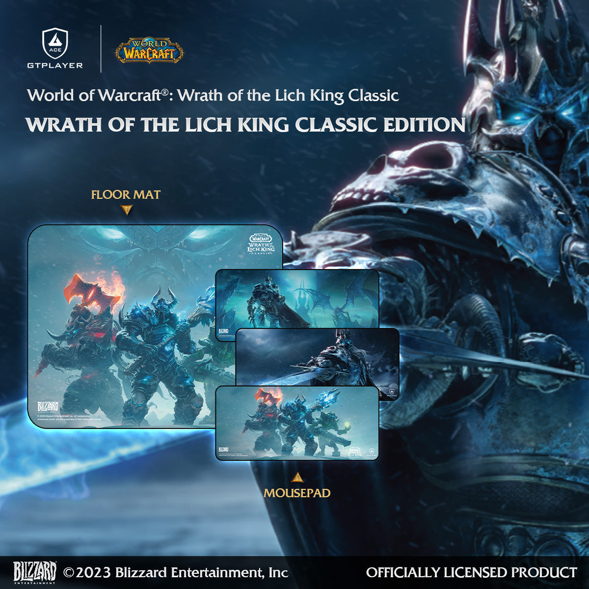 World of Warcraft®: Wrath of the Lich King® Classic Mousepad / Floor Mat