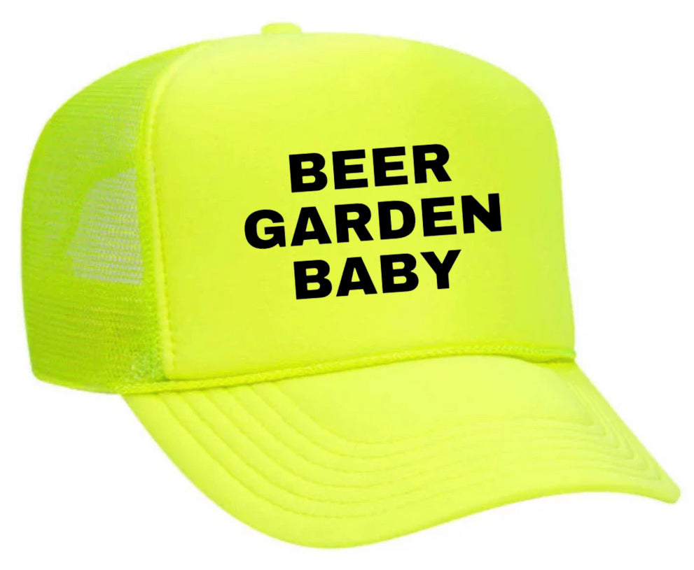 Beer Garden Baby Trucker Hat