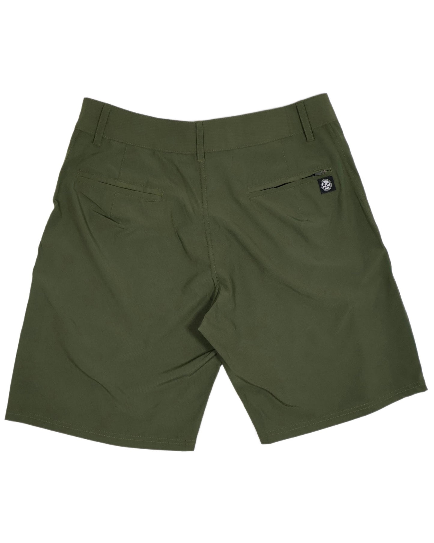 NEW! Military Green Stretch Hybrid Shorts